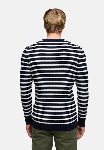 Kronstadt Pullover 'Cable' in Blau