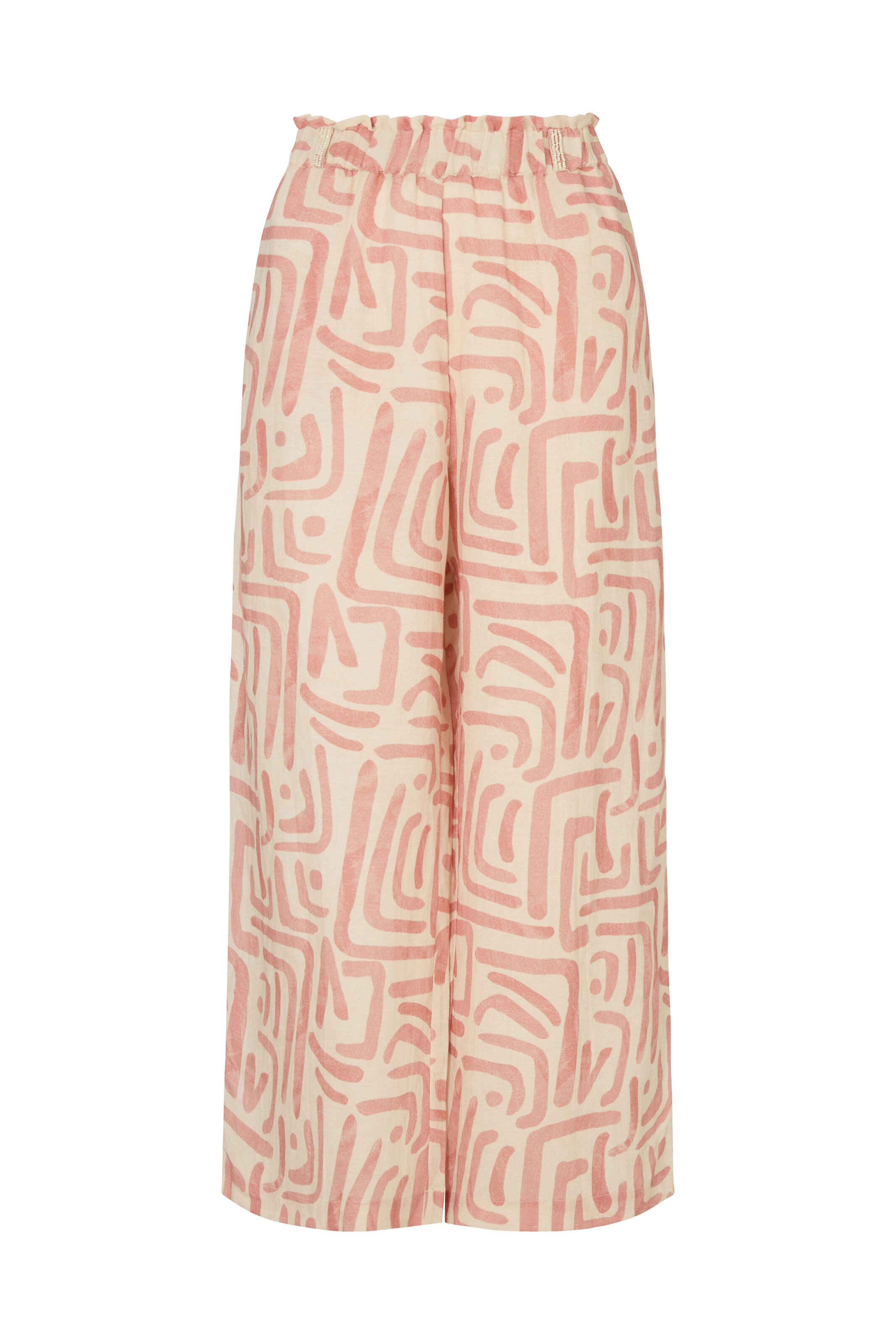 RAFFYA Regular Hose in Pink: Vorderseite