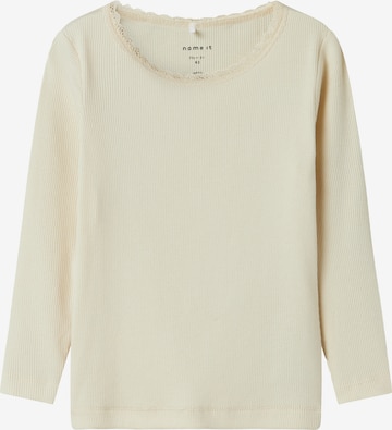 NAME IT Shirt 'NMFKab' in Beige: front