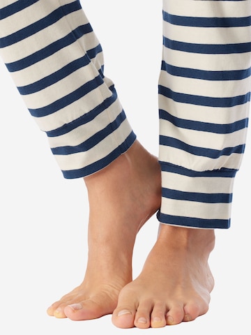 SCHIESSER Schlafanzug ' Casual Essentials ' in Blau