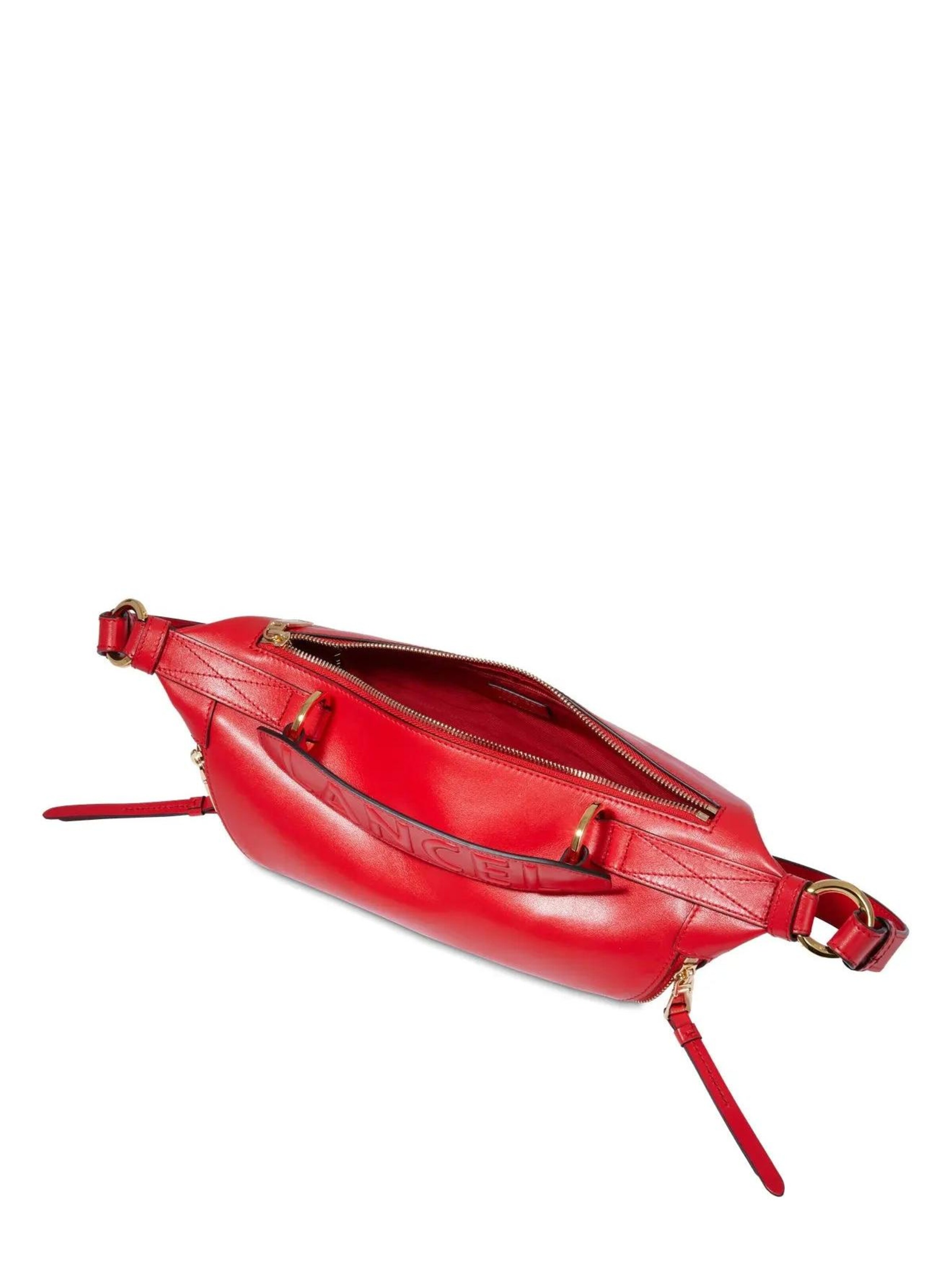 Lancel - Bolso de hombro 'Sac Bandoulière S Lancel Origami A12527JQTU Rouge' en rojo