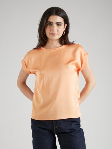 VILA - Camisa 'ELLETTE' em laranja: frente