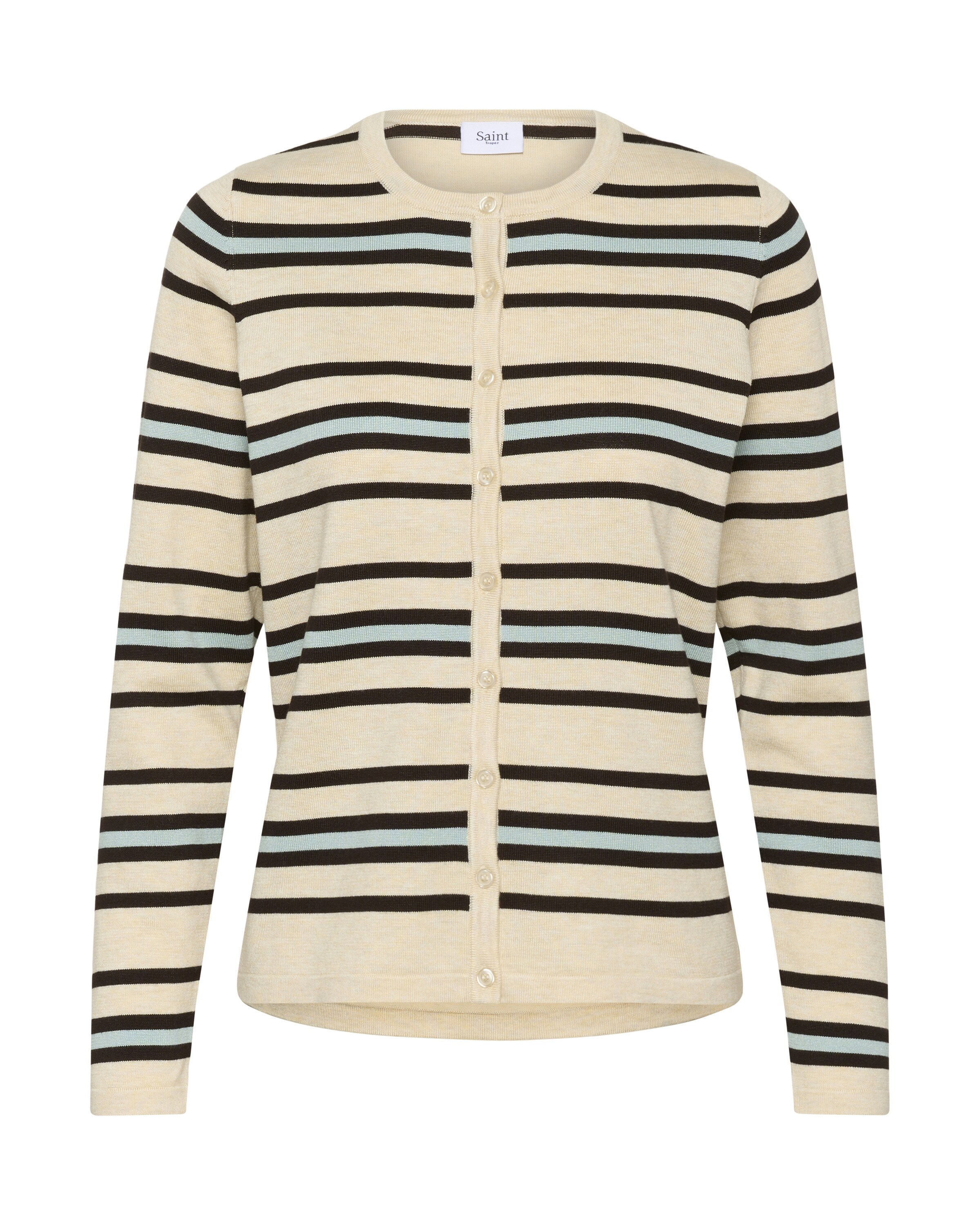 Cardigan 'PilaSZ' SAINT TROPEZ en beige : devant