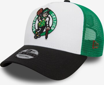 NEW ERA Cap 'Boston Celtics Trucker' in Mischfarben: predná strana