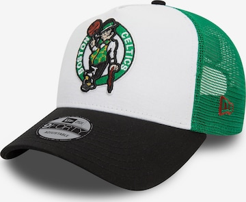 NEW ERA Cap 'Boston Celtics Trucker' in Mischfarben: predná strana