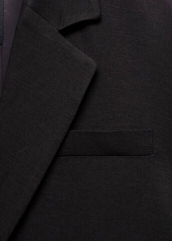 Blazer 'Mauro' MANGO en noir