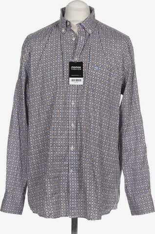 FYNCH-HATTON Button Up Shirt in XL in Blue: front