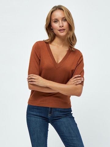 Pull-over 'Milla' minus en marron : devant