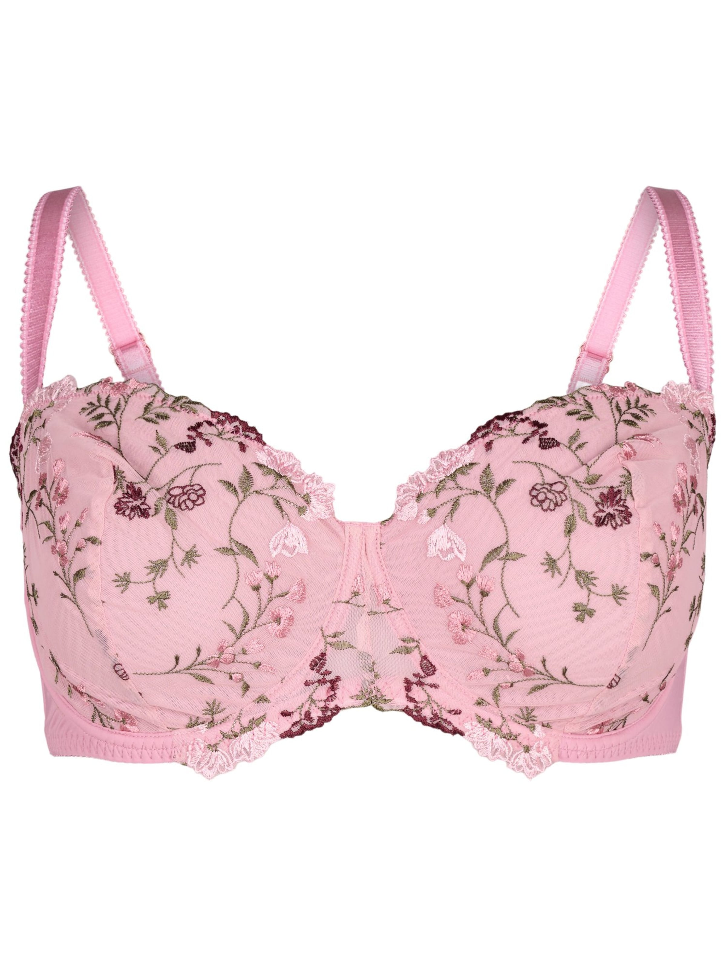 Devoted by Zizzi Сутиен балконет Сутиен 'Lykke' в лилав: отпред