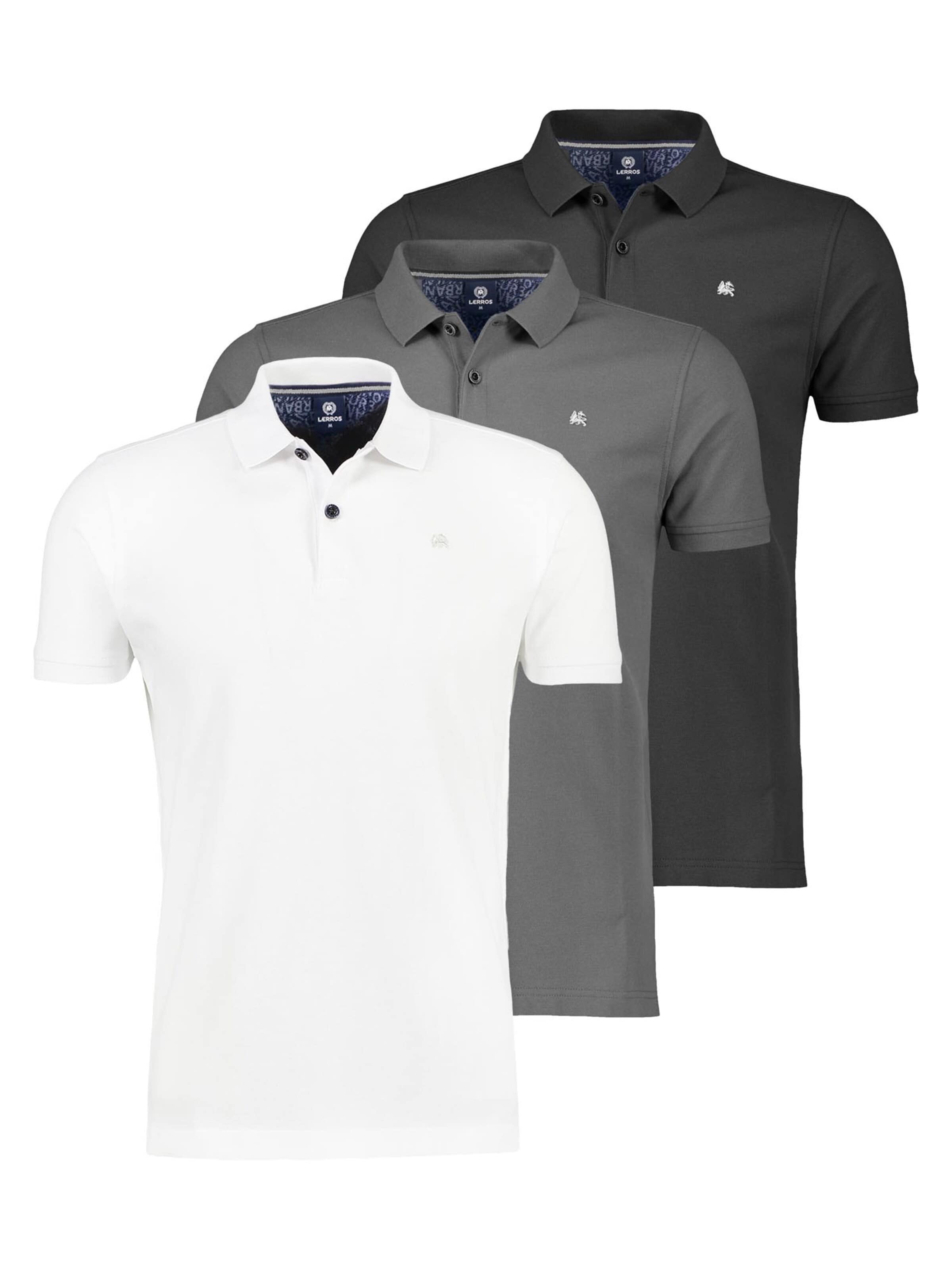 LERROS Shirt 'Basic' in M in de kleur Gemengde kleuren, Productweergave