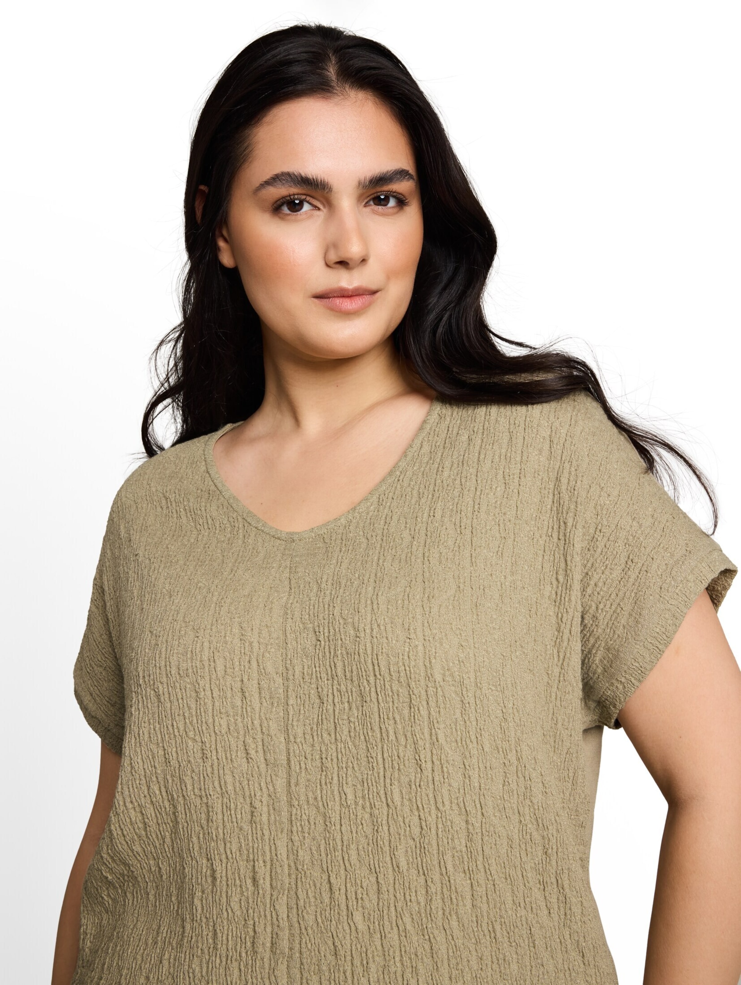 T-shirt Tom Tailor Women + en vert