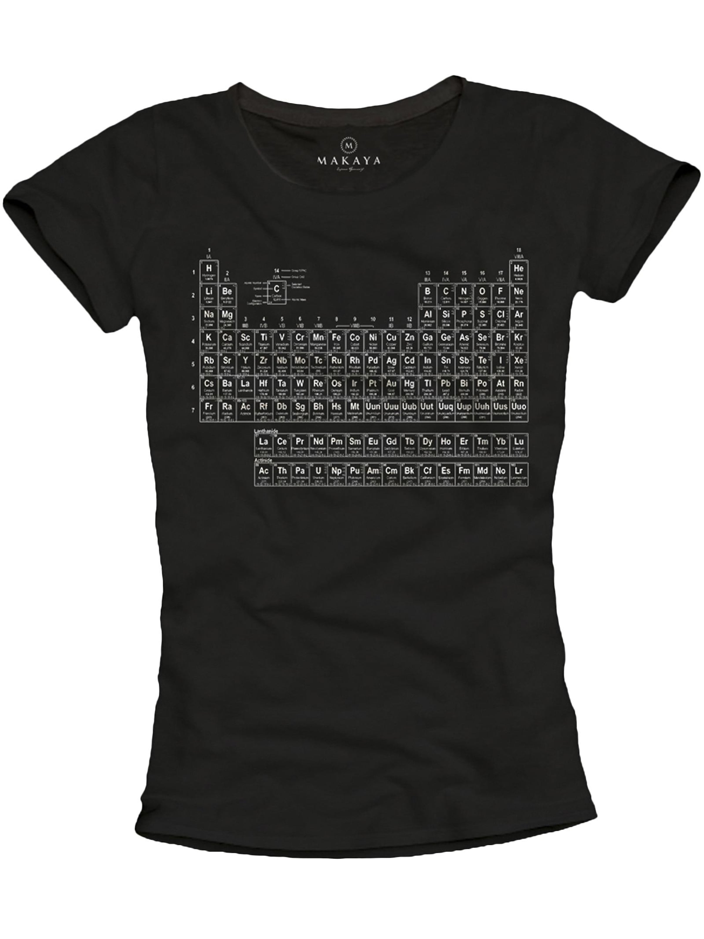 MAKAYA Shirt‌‌‌‌‌‌ in Schwarz: Vorderseite