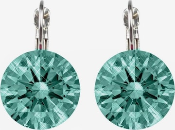 COLLEZIONE ALESSANDRO Earrings 'München' in Blue: front