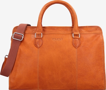 Sac week-end 'Don Pietro' mano en marron : devant