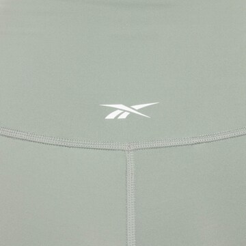 Reebok Skinny Sportovní kalhoty – zelená