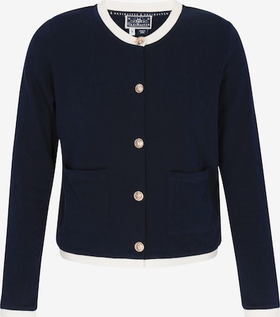 Kardiganas iš DreiMaster Maritim, spalva – tamsiai mėlyna / balta, Prekių apžvalga