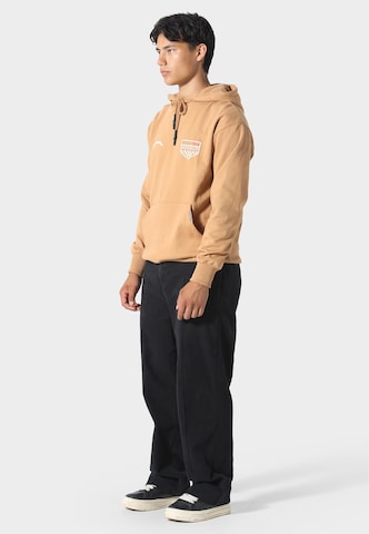 Pas De Monaco Sweatshirt 'Formular Club' in Brown