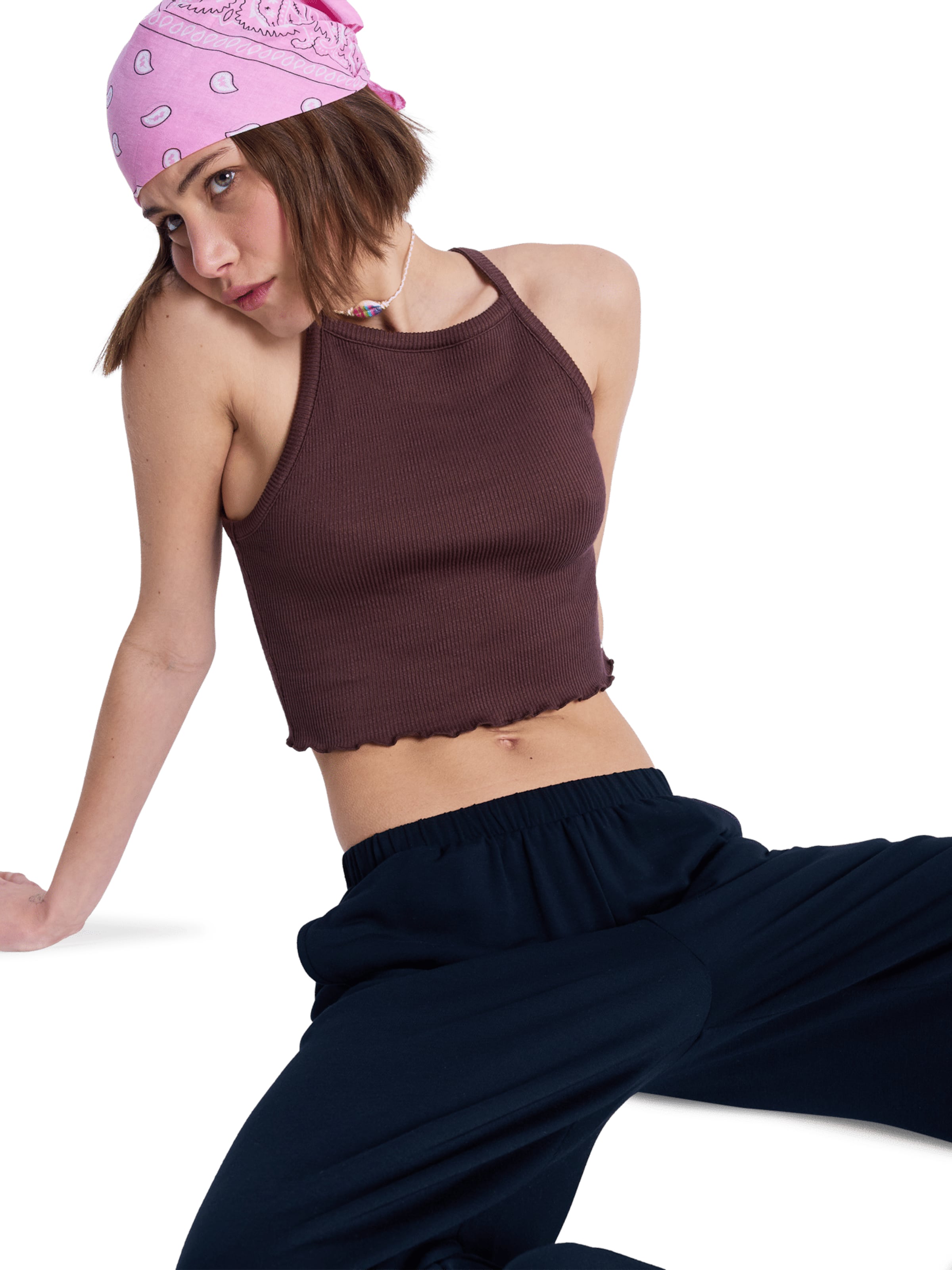 ROXY Τοπ 'As I Am' σε καφέ: μπροστά