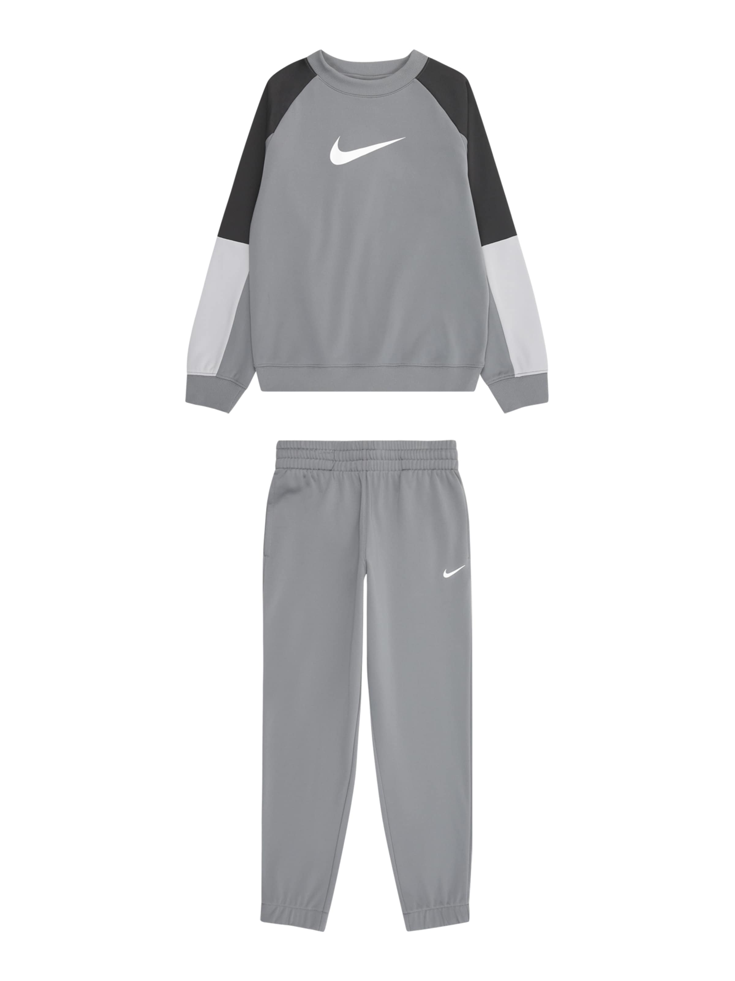 Nike Sportswear Костюм для бега в Серый: спереди