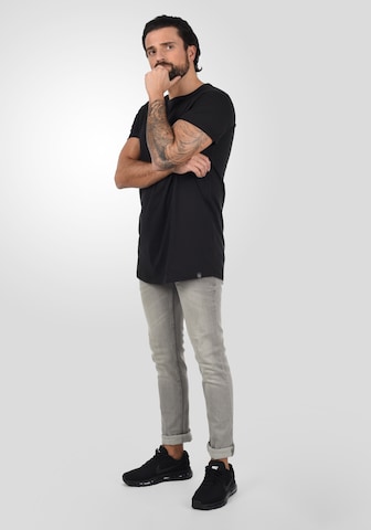 !Solid - Camisa 'LONGO' em preto