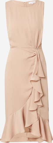 Robe Maya Deluxe en beige : devant