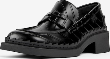 CAMPER Classic Flats ' Taylor Twins ' in Black: front