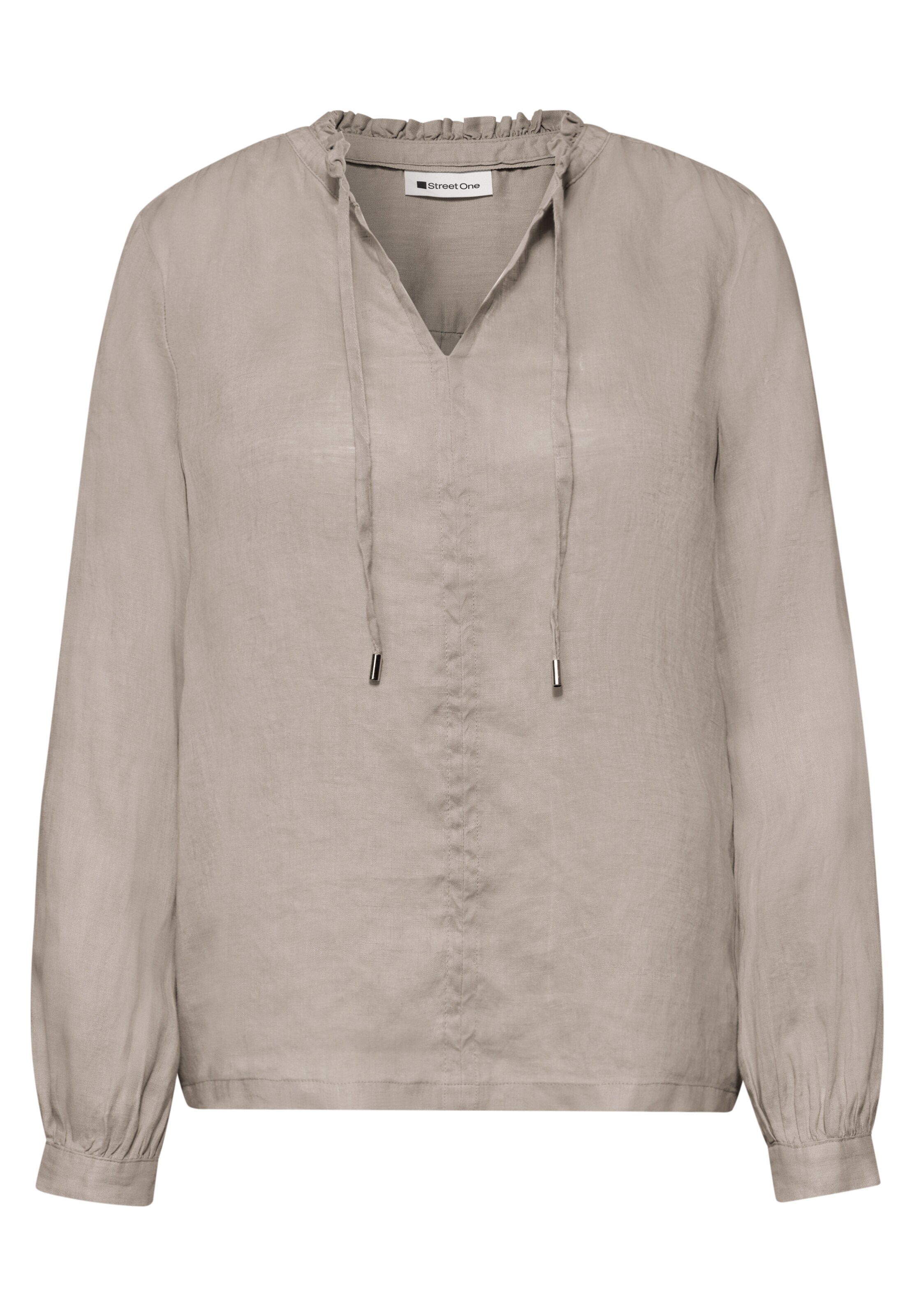 STREET ONE Bluse in Grau: Vorderseite