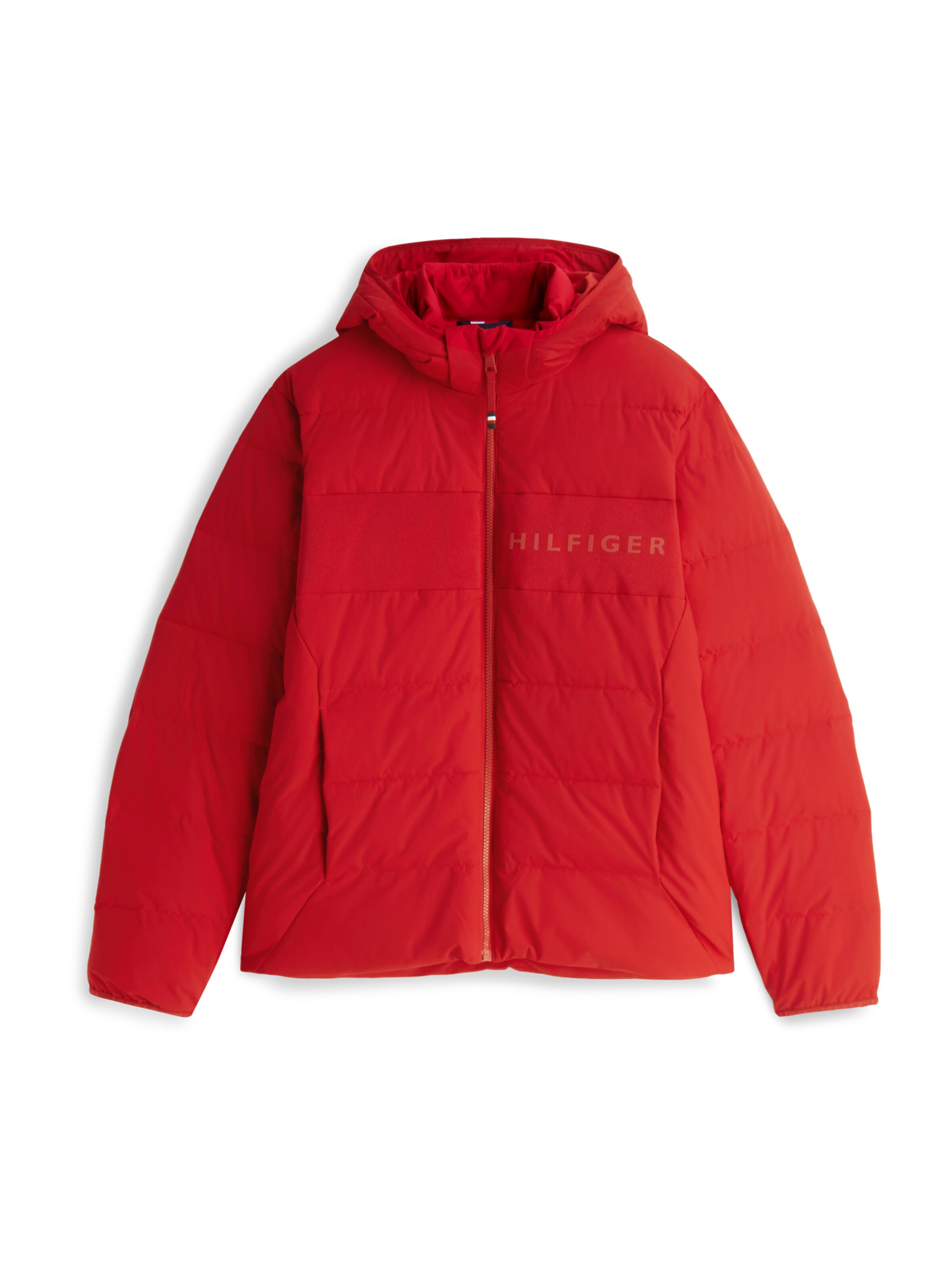 Geacă de primăvară-toamnă de la TOMMY HILFIGER pe roșu: față