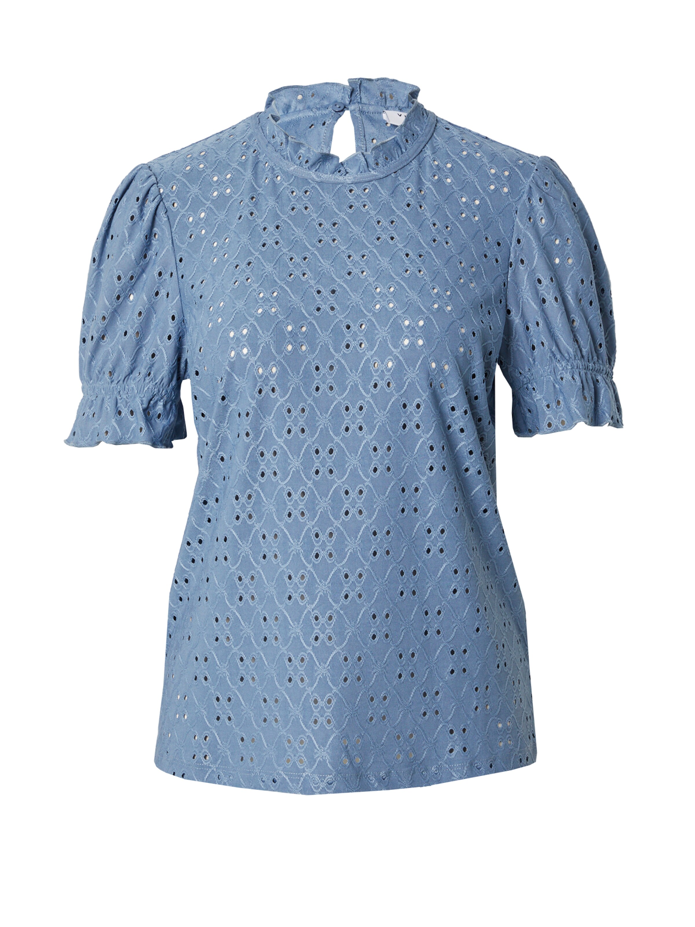 VILA Bluza 'KAWA' | modra barva: sprednja stran