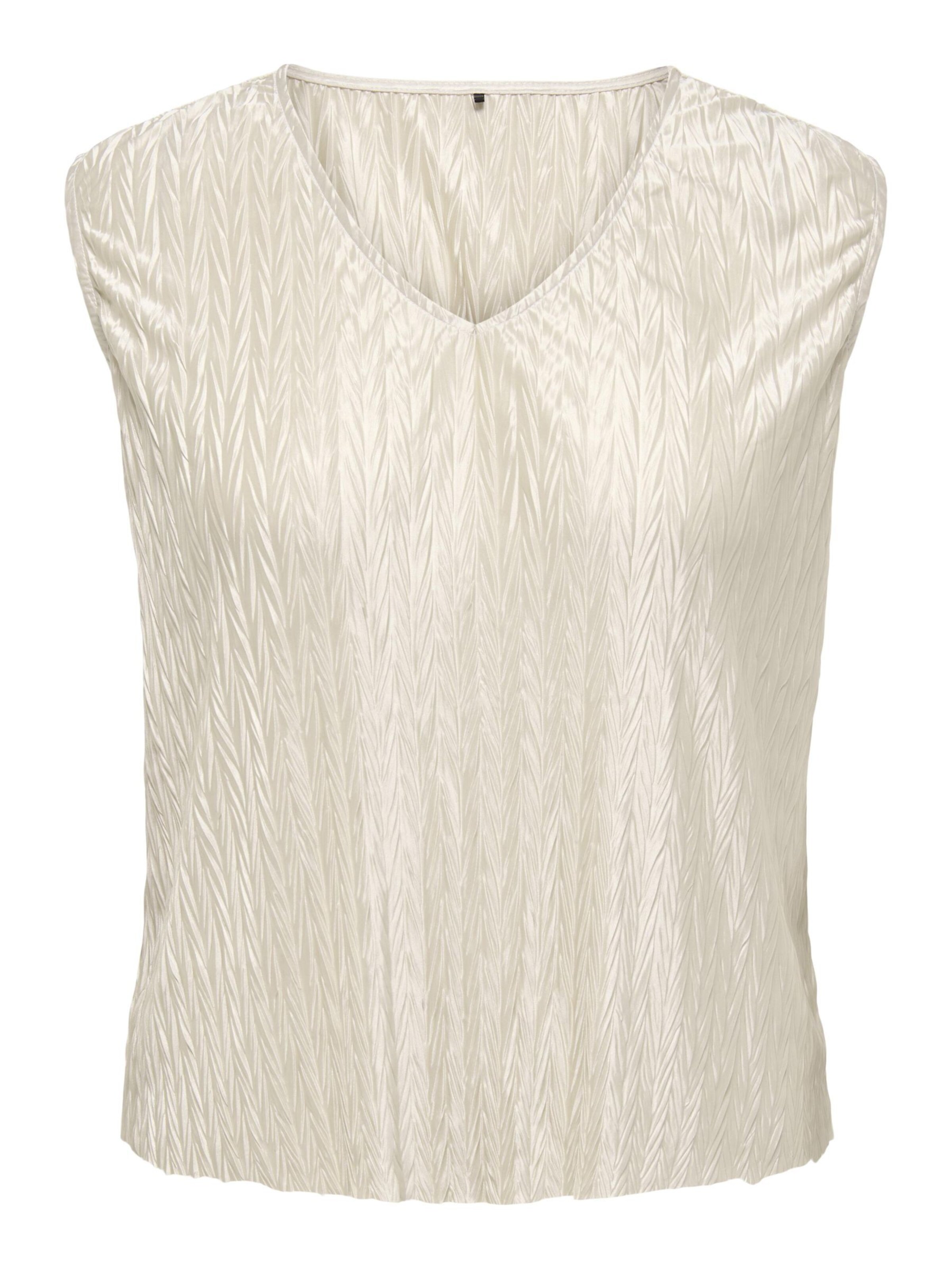 Haut 'TRIBALT' ONLY Carmakoma en beige : devant