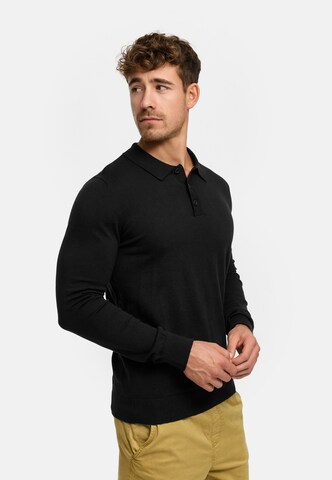 INDICODE JEANS Trui 'Kastra' in Zwart