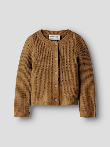 NAME IT Gebreid vest in Bruin