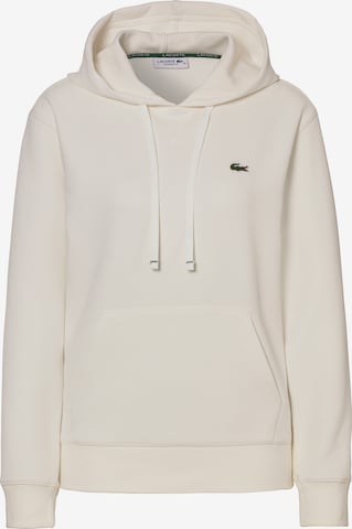 LACOSTE Sweatshirt in Beige: front