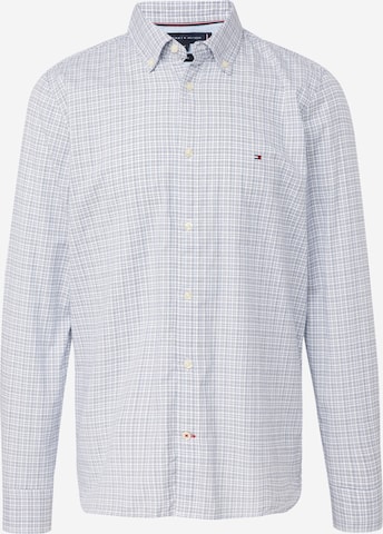 TOMMY HILFIGER Button Up Shirt in Blue: front