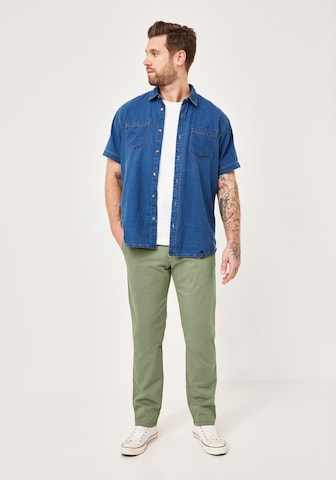 REDPOINT Regular Chinohose in Grün