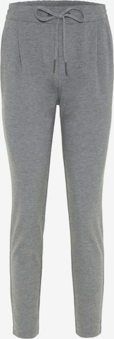 Coupe slim Pantalon 'EVA' Vero Moda Petite en gris : devant
