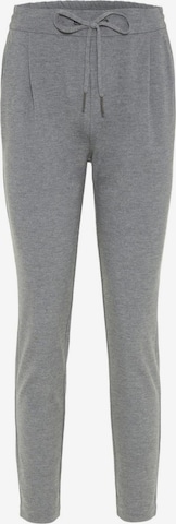 Vero Moda Petite Slimfit Broek 'EVA' in Grijs: voorkant