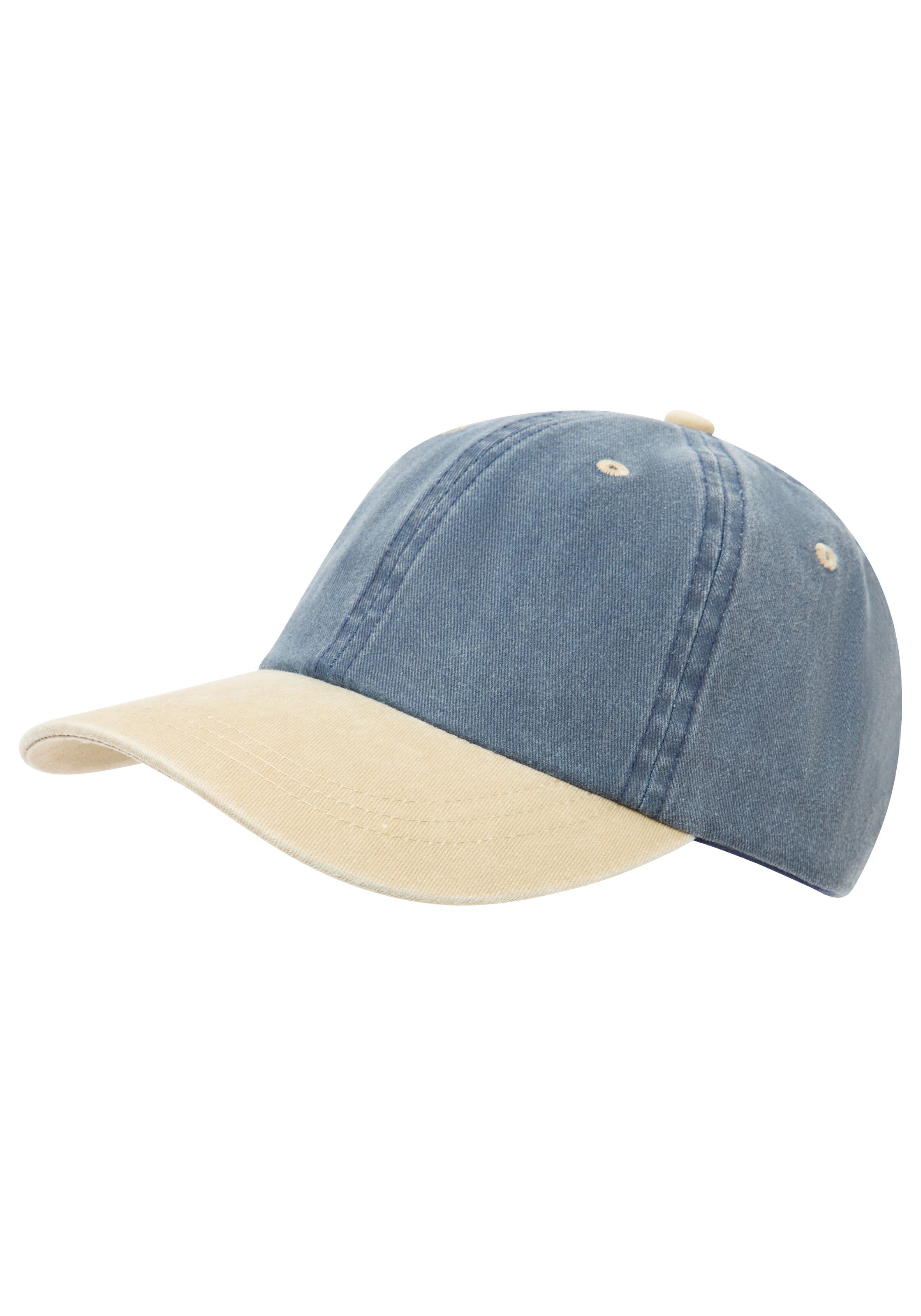Man's World Cap in Blue: front