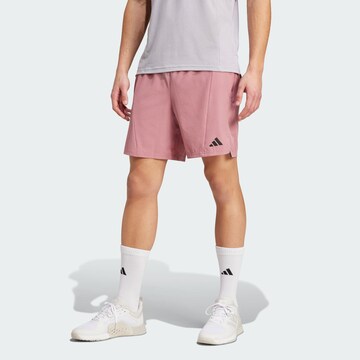 T-Shirt fonctionnel 'Designed For Training' ADIDAS PERFORMANCE en rose : devant
