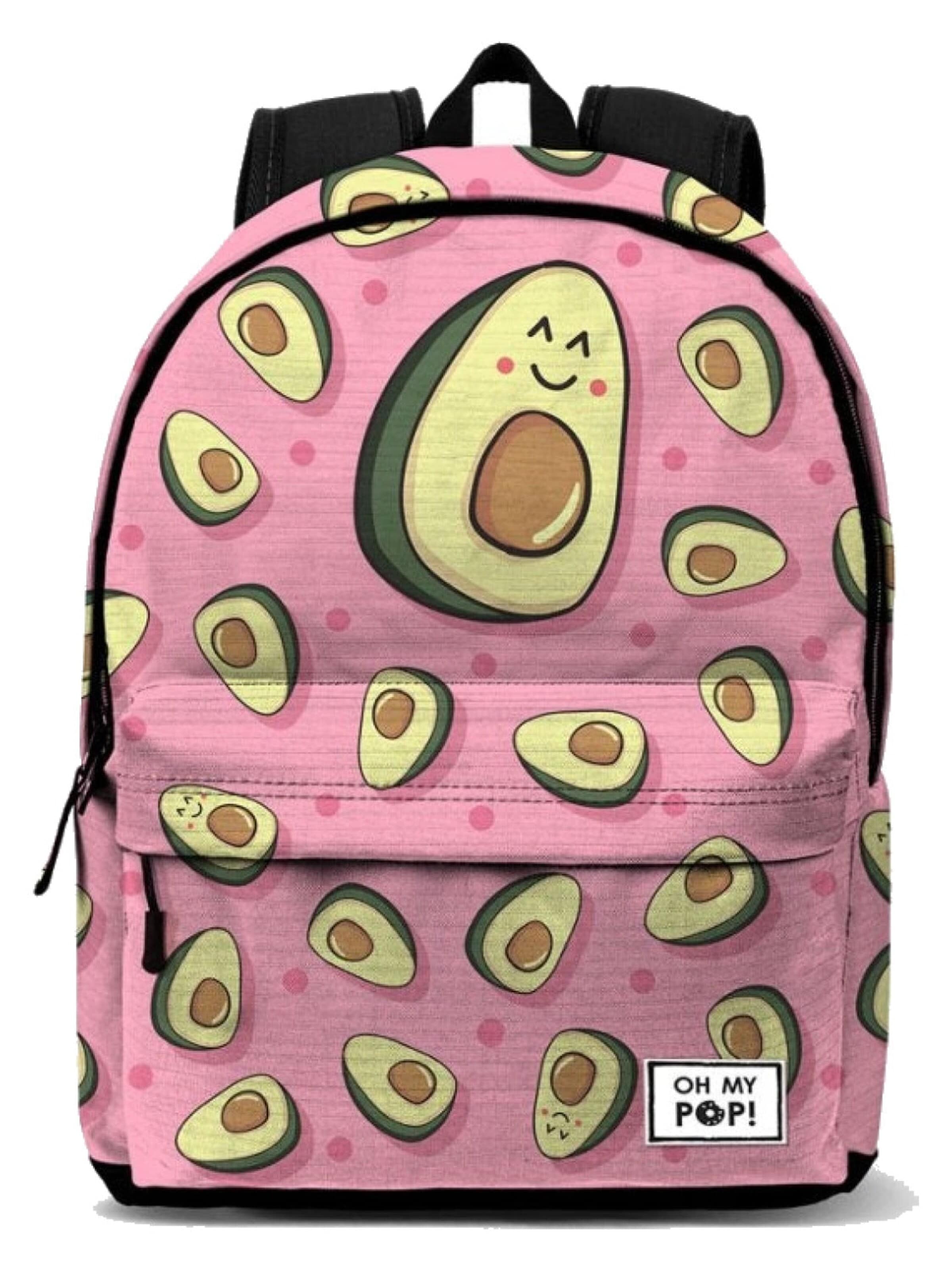 Oh My Pop! Rugzak 'OhMyPop! Rugzak Waca Laptopvak / Tabletvak- Hoogte 44cm' in Roze: voorkant