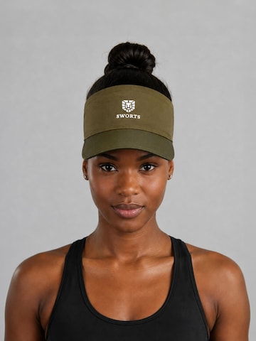 SWORTS Athletic Cap 'BANDANA' in Green: front