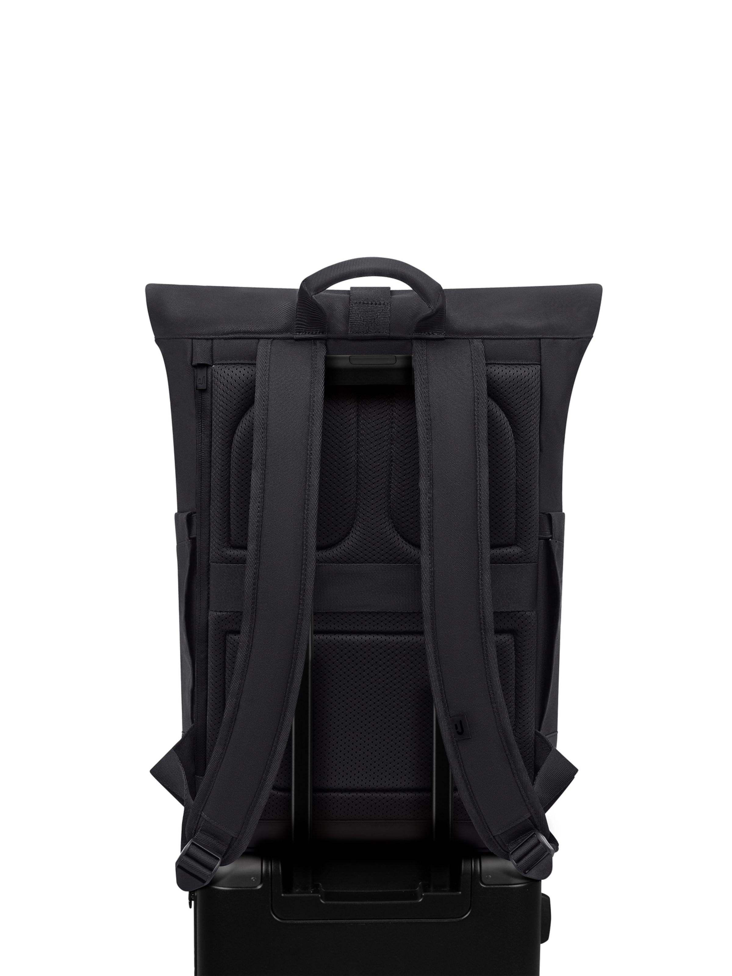 Johnny Urban Rugzak 'Luca Medium' in Zwart