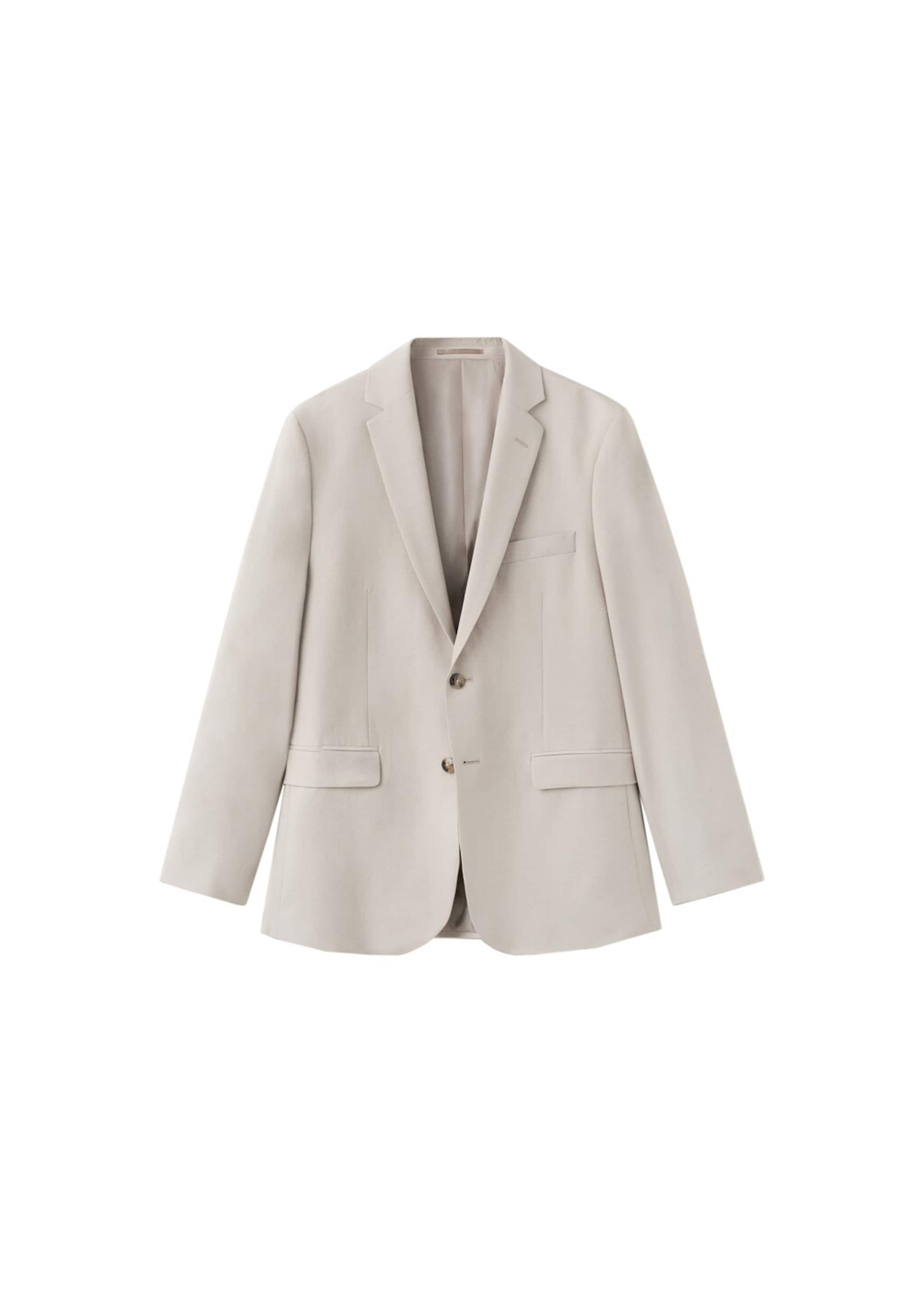 MANGO MAN Suit Jacket 'Paris' in Ecru, Item view