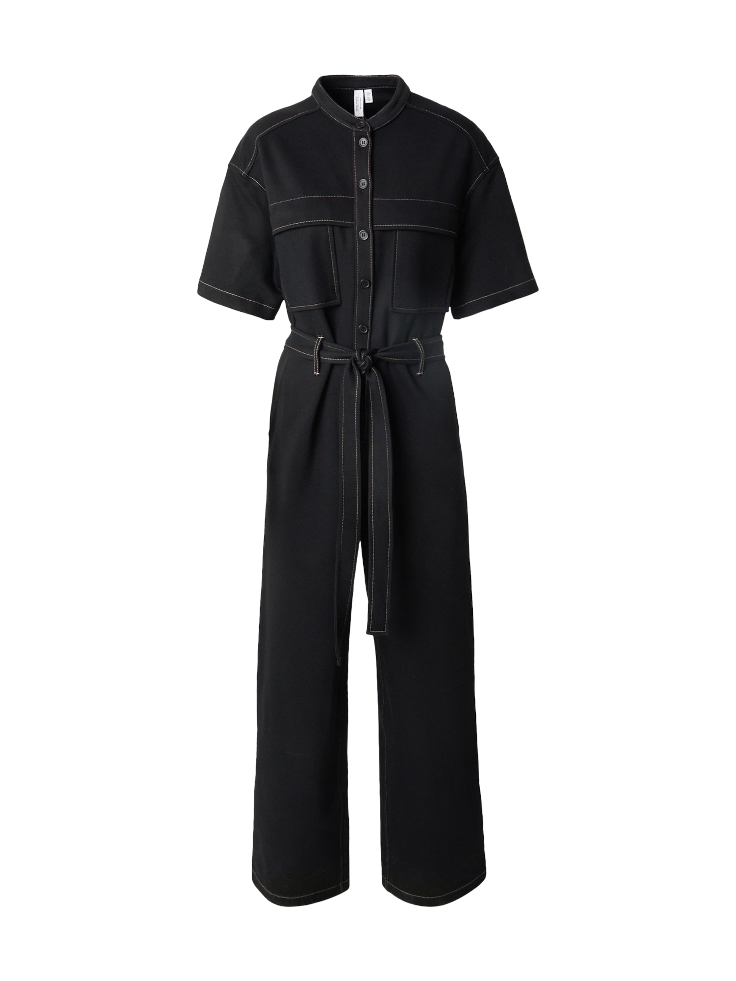 & Other Stories Overal – černá: přední strana