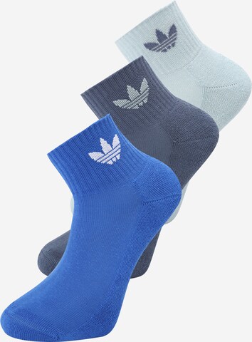 Chaussettes ADIDAS ORIGINALS en bleu : devant