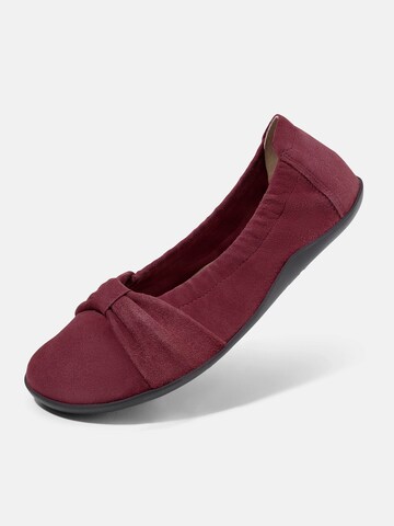 BÄR Ballet Flats 'Elly' in Red