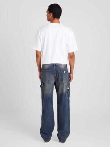 GUESS Originals Regular Карго дънки 'GO' в синьо
