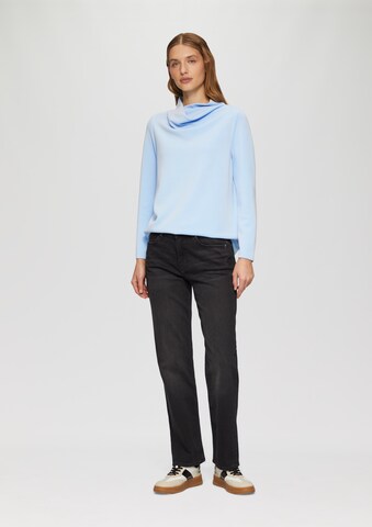 Sweat-shirt s.Oliver en bleu