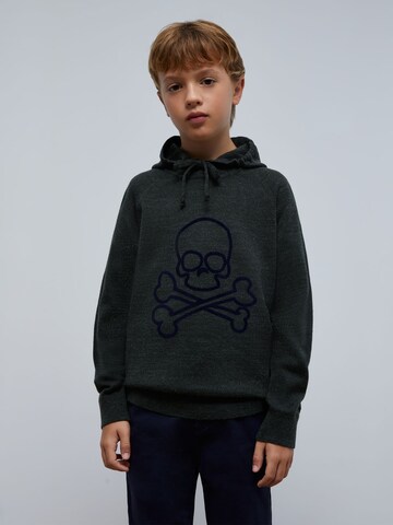 Scalpers Sweatshirt in Grün: Vorderseite