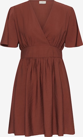 Robe 'Sirenaa' Kaffe en marron : devant